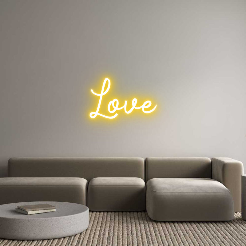 Custom Neon: Love