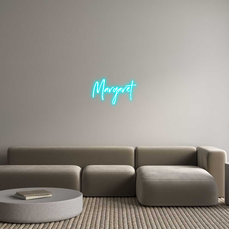 Custom Neon: Margaret