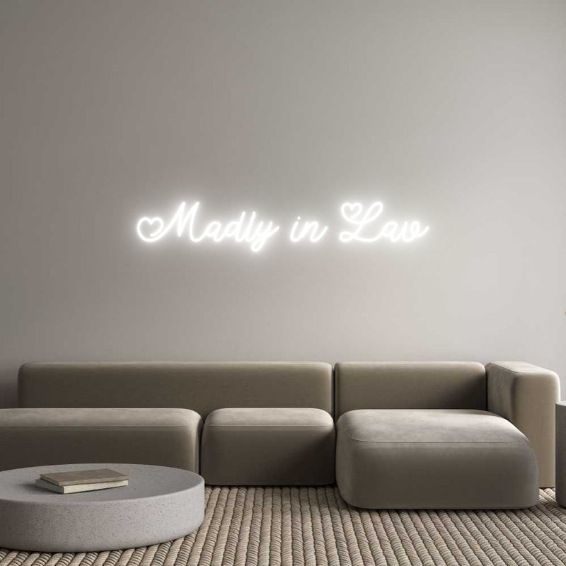 Custom Neon: Madly in Lav