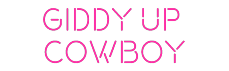 Custom Neon: Giddy Up 
Co...