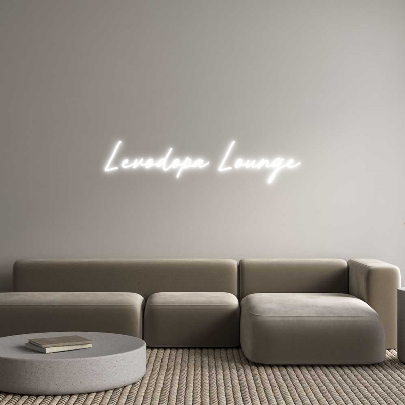 Custom Neon: Levodopa Lounge