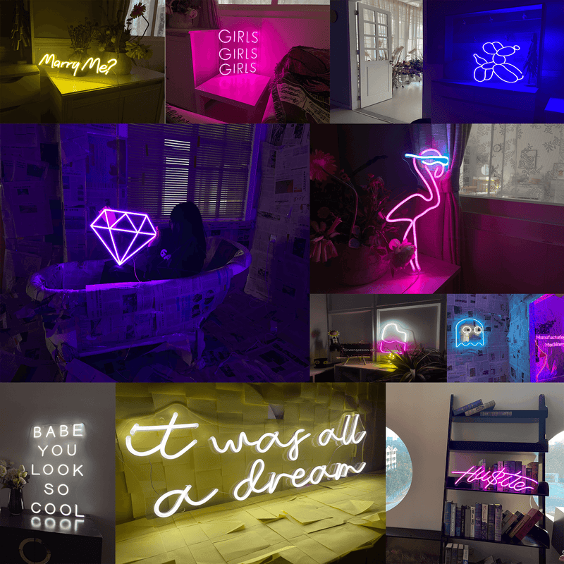 CREATE YOUR OWN NEON SIGN - VINTAGE SIGN