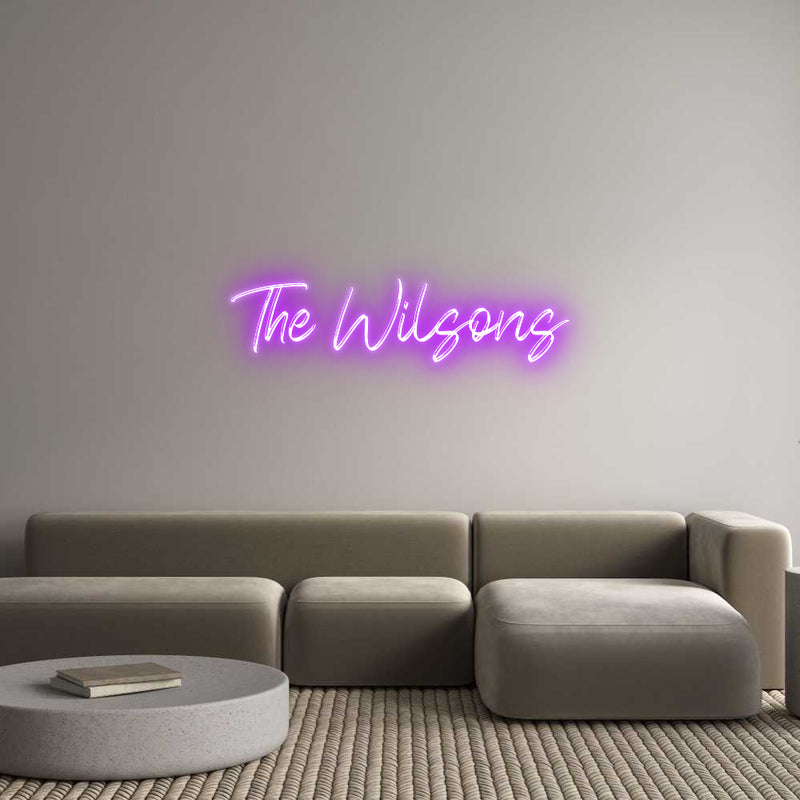 Custom Neon: The Wilsons