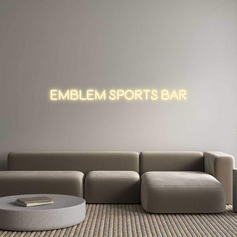 Custom Neon: EMBLEM SPORTS...