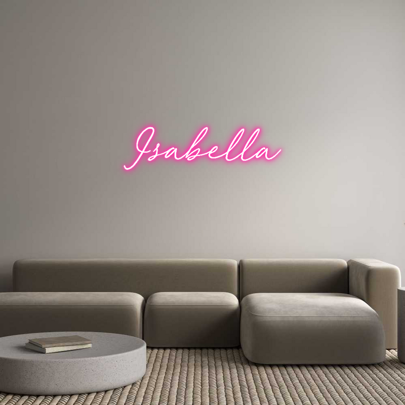 Custom Neon: Isabella