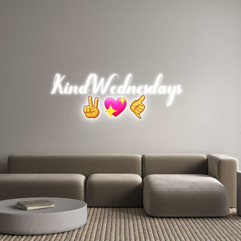 Custom Neon: KindWednesday...