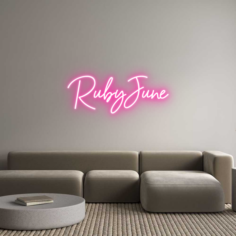 Custom Neon: RubyJune