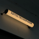 Custom Round Tube Lightbox Sign