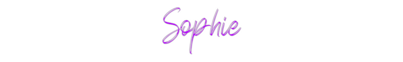 Custom Neon: Sophie