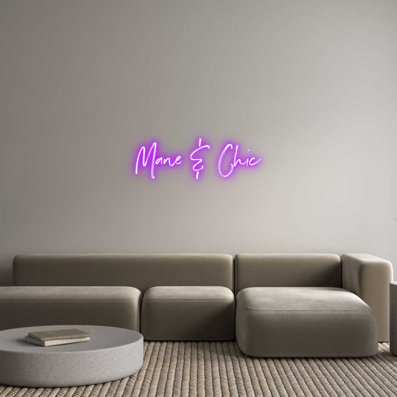 Custom Neon: Mane & Chic