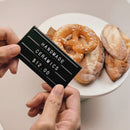 Mini Magnetic Price Display Sign - L-Shaped Metal Countertop Board for Cafe & Retail