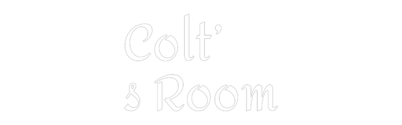 Custom Neon: Colt’
s Room