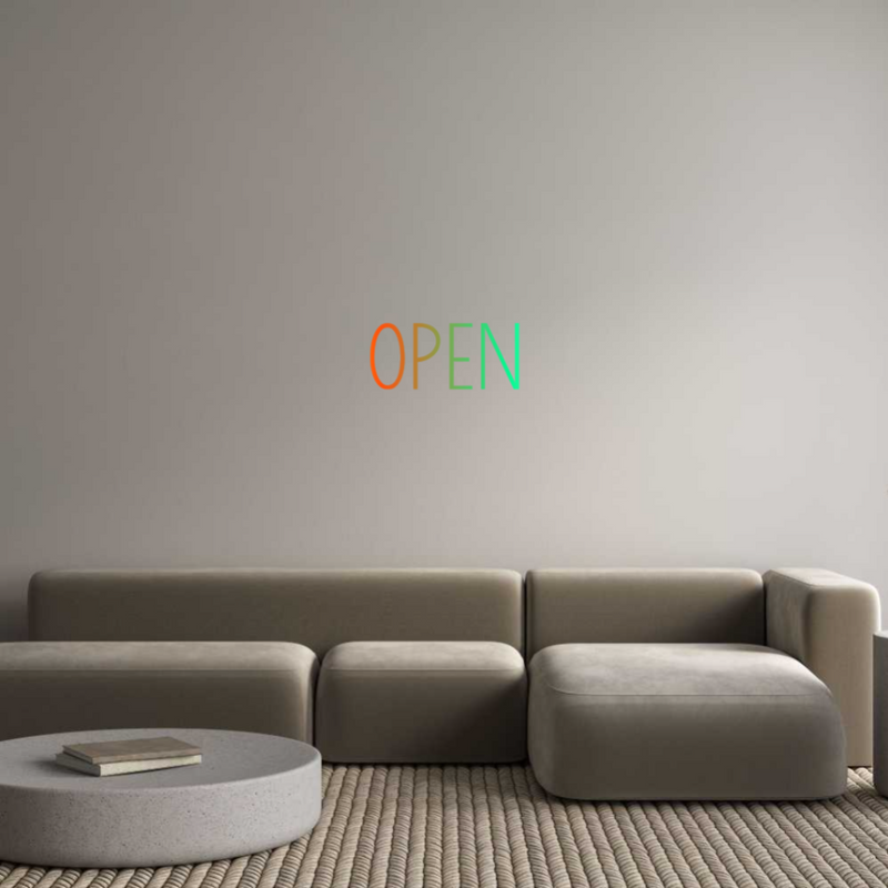 Custom Neon: open