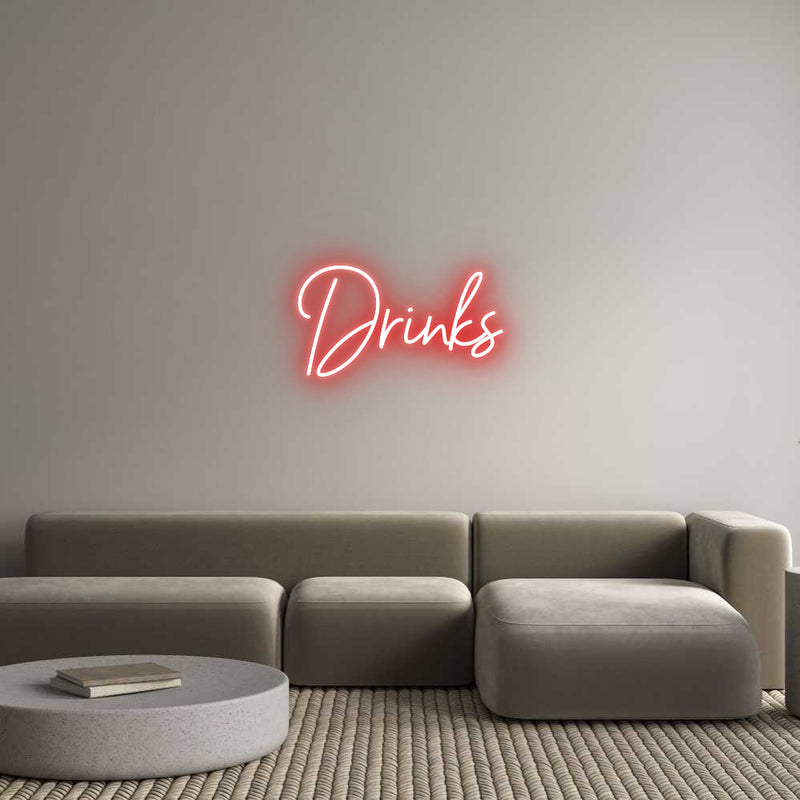 Custom Neon: Drinks