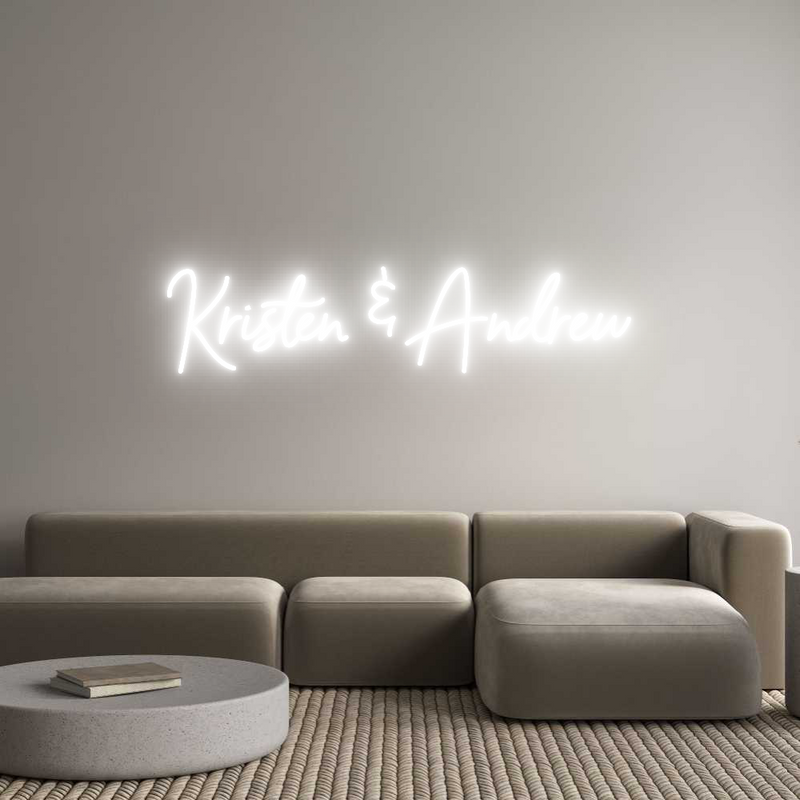 Custom Neon: Kristen & And...