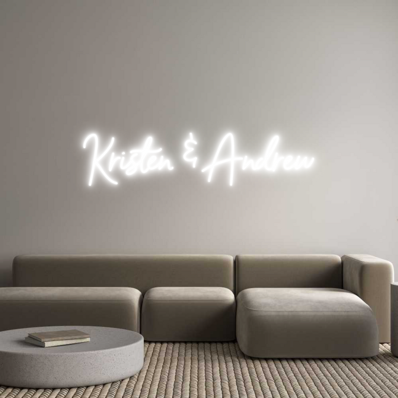 Custom Neon: Kristen & And...