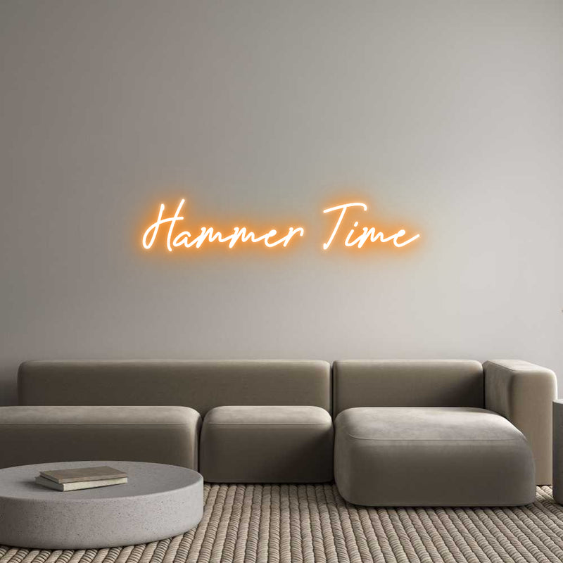 Custom Neon: Hammer Time