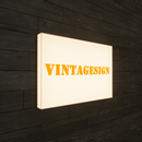 Custom Acrylic light box - VINTAGE SIGN