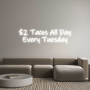 Custom Neon: $2 Tacos All ... - VINTAGE SIGN