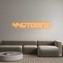 Custom Neon: 448Towing - VINTAGE SIGN