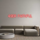 Custom Neon: 49er Faithful - VINTAGE SIGN