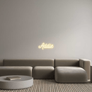 Custom Neon: Addie - VINTAGE SIGN