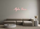 Custom Neon: Alpha House - VINTAGE SIGN