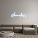 Custom Neon: Amander's - VINTAGE SIGN