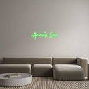 Custom Neon: Anna’s Son - VINTAGE SIGN
