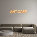 Custom Neon: Ant Cafe - VINTAGE SIGN