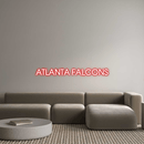 Custom Neon: ATLANTA FALCONS - VINTAGE SIGN