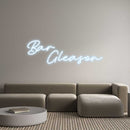 Custom Neon: Bar Glea... - VINTAGE SIGN