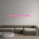 Custom Neon: Beauty at you... - VINTAGE SIGN