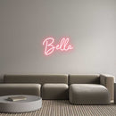 Custom Neon: Bella - VINTAGE SIGN