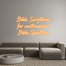 Custom Neon: Bible Scriptu... - VINTAGE SIGN