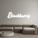Custom Neon: Blackburn's - VINTAGE SIGN