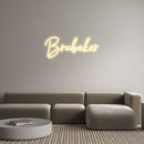 Custom Neon: Brubaker - VINTAGE SIGN