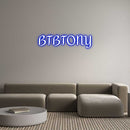 Custom Neon: BTBTONY - VINTAGE SIGN