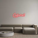 Custom Neon: Cabaret - VINTAGE SIGN
