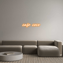 Custom Neon: cafe coco - VINTAGE SIGN