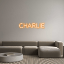 Custom Neon: Charlie - VINTAGE SIGN