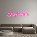 Custom Neon: CherryPoshible - VINTAGE SIGN
