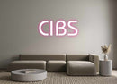 Custom Neon: CIBS - VINTAGE SIGN