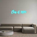 Custom Neon: Class of 2024 - VINTAGE SIGN