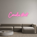 Custom Neon: Cornelia street - VINTAGE SIGN