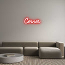 Custom Neon: Corner - VINTAGE SIGN