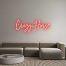 Custom Neon: Crazy Horse - VINTAGE SIGN