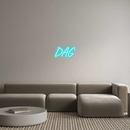 Custom Neon: DAG - VINTAGE SIGN