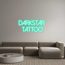Custom Neon: Darkstar Ta... - VINTAGE SIGN