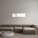 Custom Neon: DJ Briggs - VINTAGE SIGN